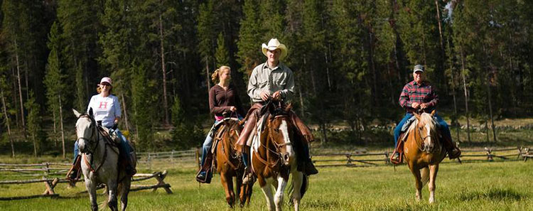 Horseback Riding at Devil's Thumb Ranch